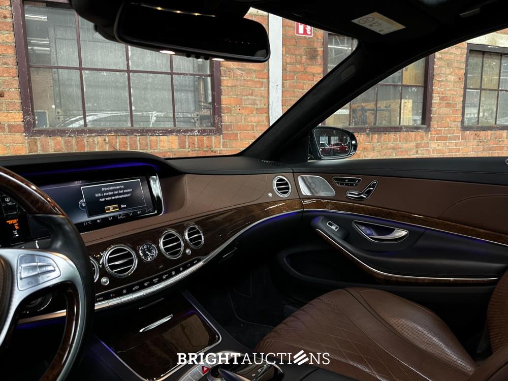 Mercedes-Benz S500 Lang 3.0 V6 Plug-In Hybrid 442pk 2015 (Origineel-NL) S-Klasse W222, GB-681-G