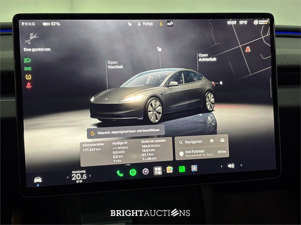 Tesla Model 3 RWD 60 kWh 2023 (Origineel-NL), X-220-FX