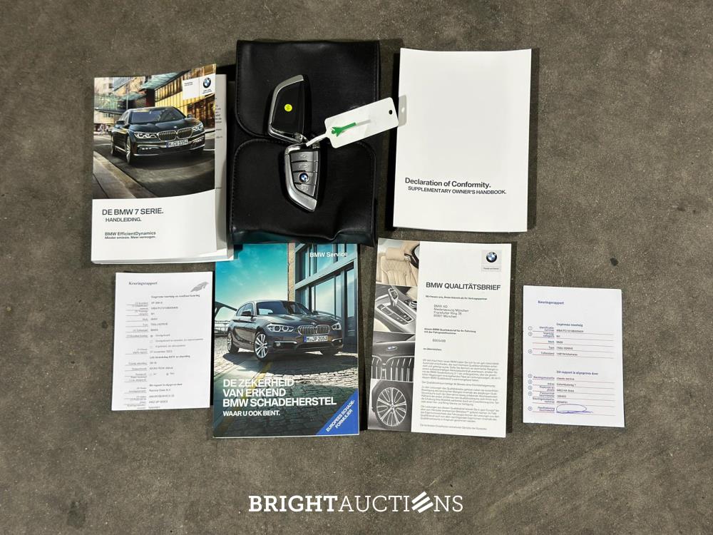 BMW 750Li xDrive High Executive 4.4 V8 7-serie 449pk 2017, XF-396-X