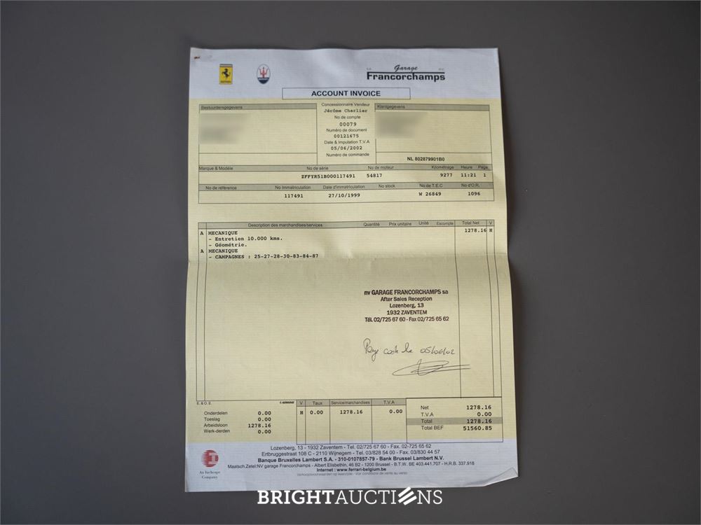 Ferrari 360 3.6 V8 Modena F1 400pk 1999, 51-RP-XZ