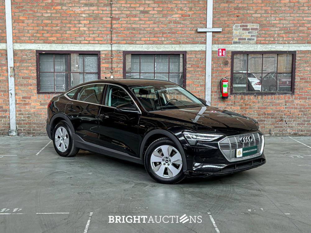 Audi e-tron Sportback 55 quattro edition 95 kWh 408pk 2020 (Origineel-NL+1e eigenaar), K-470-GB