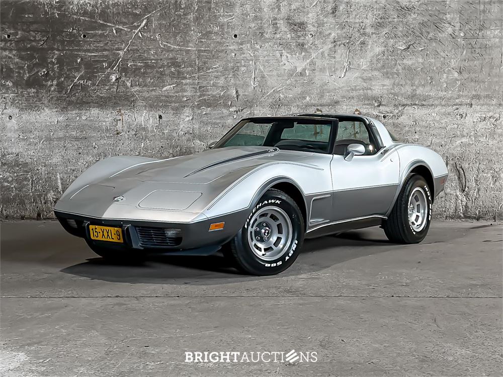 Chevrolet Corvette 5.7 V8 Convertible Two-Tone L-82 ANNIVERSARY EDITION 1 YZ 87 194pk 1978, 15-XXL-9