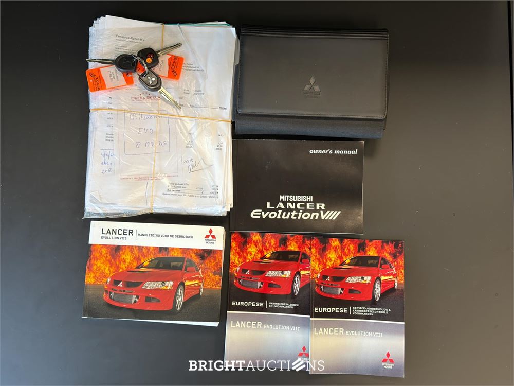 Mitsubishi Lancer Evolution 2.0 VIII MR RS 360pk 2005 (Origineel-NL + 2e Eigenaar), 01-RZ-DR