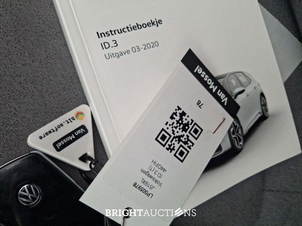 Volkswagen ID.3 First PLUS 58 kWh 204pk 2020 (Origineel-NL), J-519-XL