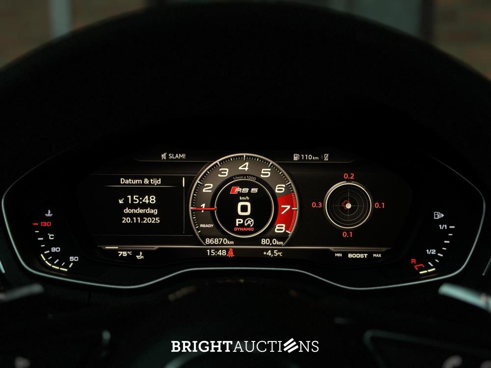 Audi RS5 Coupé 2.9 V6 Quattro 450pk 2017, PP-249-L