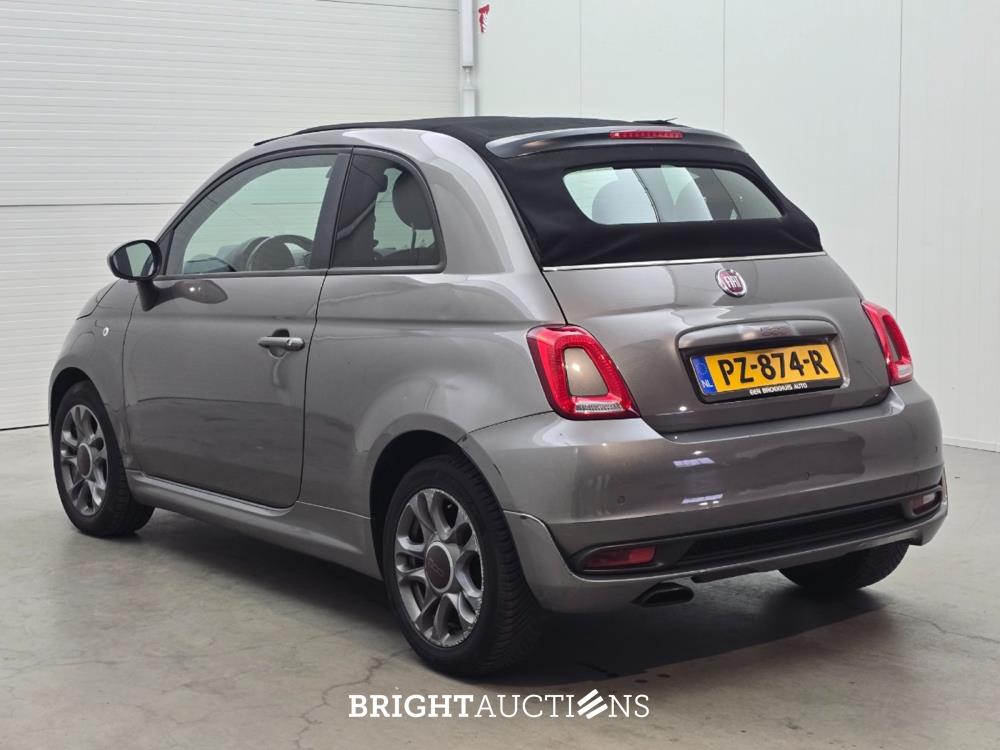 Fiat 500 C TwinAir Turbo Sport 0.9 80pk 2017 (Origineel-NL), PZ-874-R