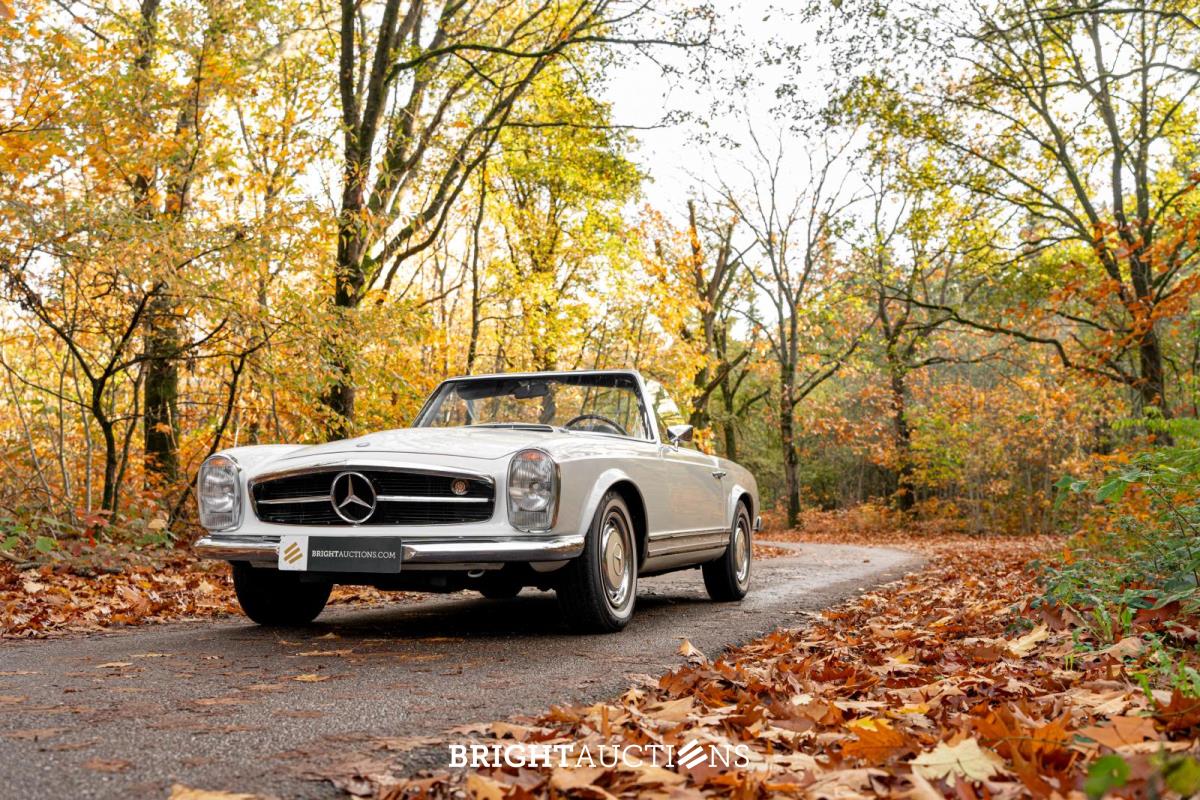 Zeldzame Mercedes-Benz 280 SL PAGODE Origineel Europese 1969