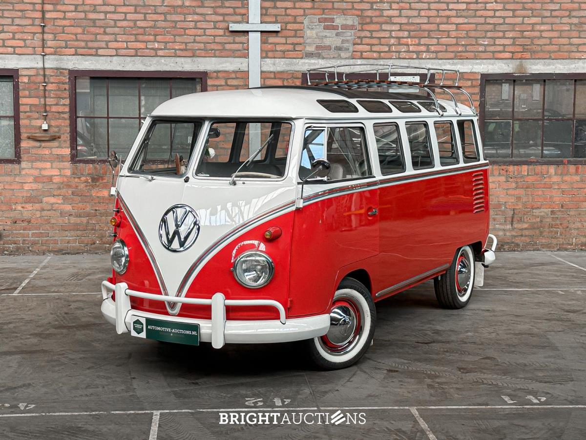Volkswagen T1 Spijlbus Samba 46pk 1981, 1-ZSB-73