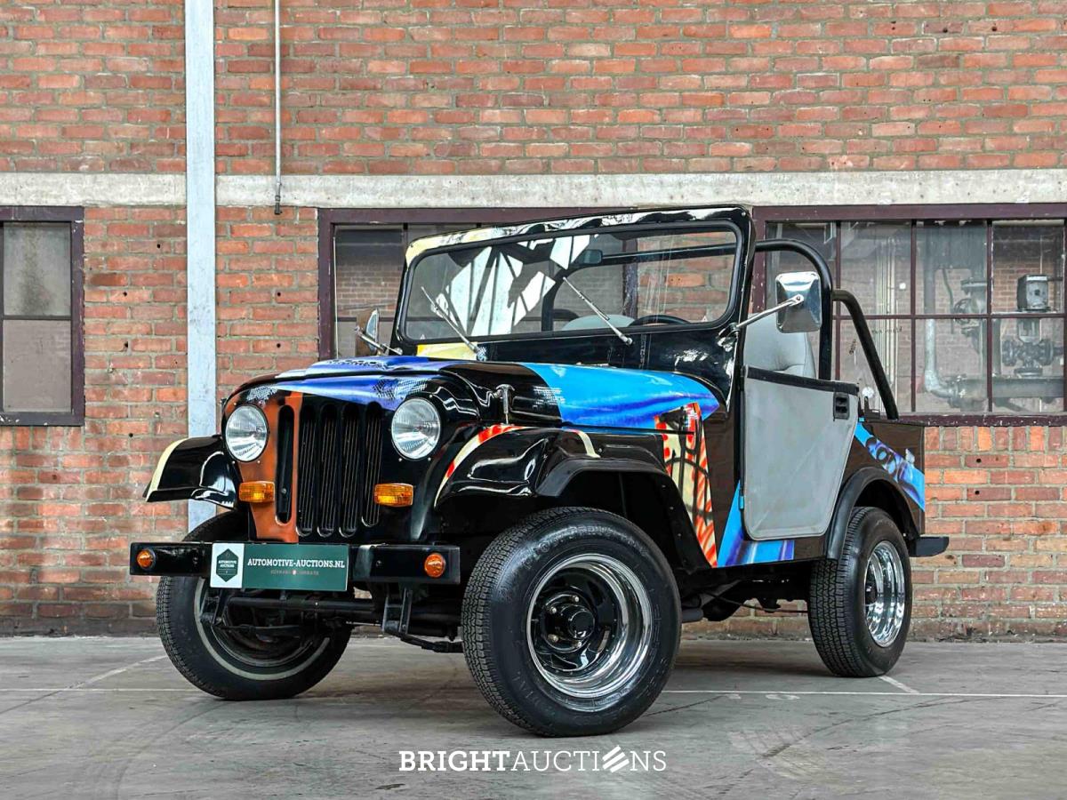 Jeep DJ5 (HERMAN BROOD) 4x4 Canvas cab. 3.8 DJ Cabriolet 101pk 1976 -ART WORK-