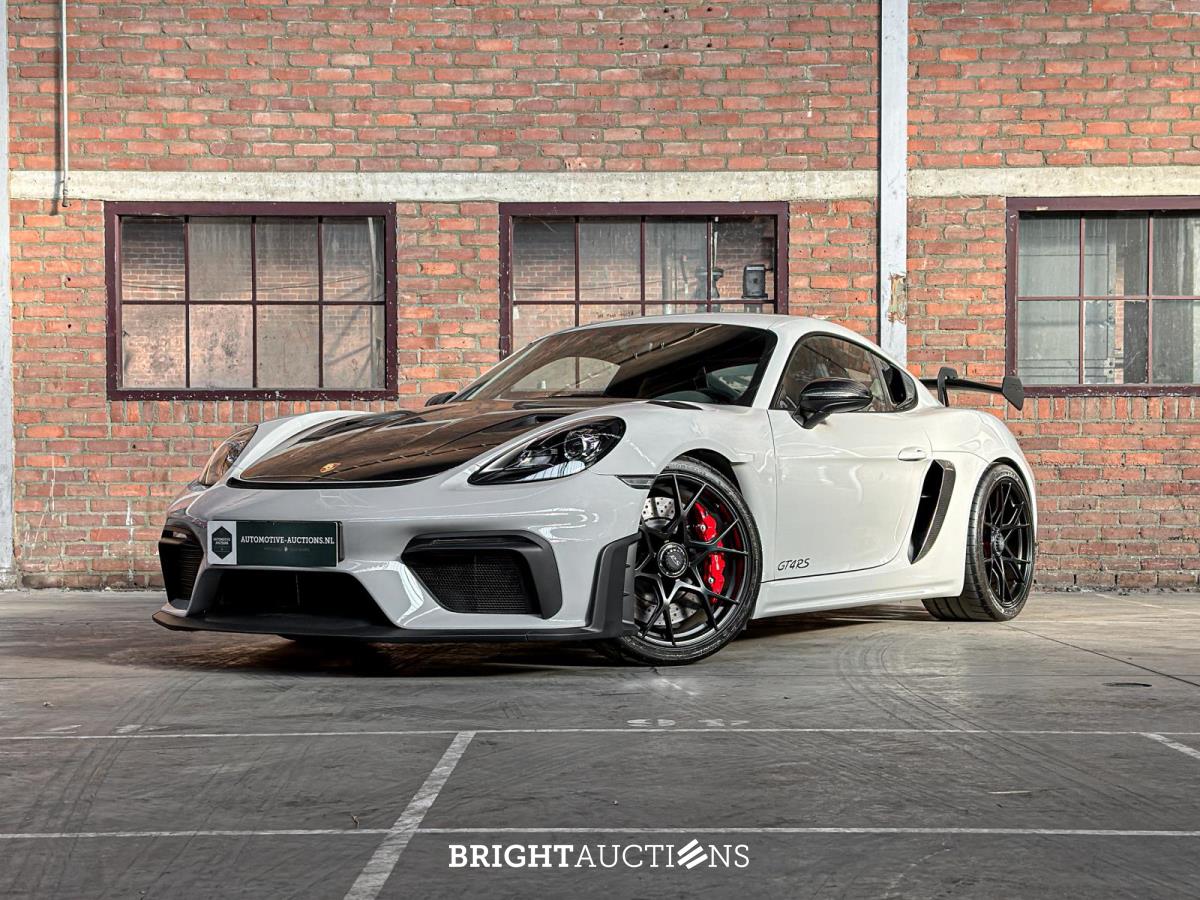 Porsche 718 Cayman GT4 RS WEISSACH 4.0 V8 500pk 2024