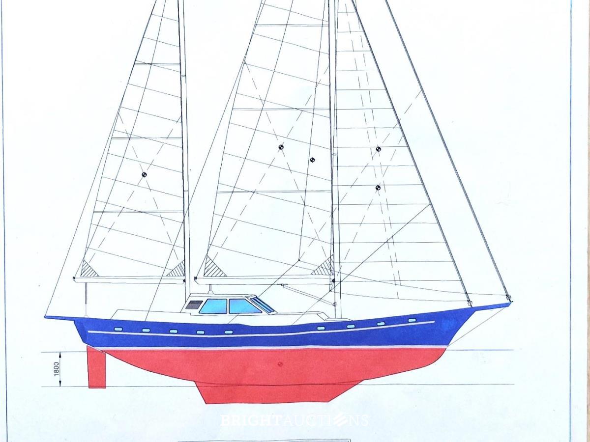 Helleman Steel Ketch Casco 24M
