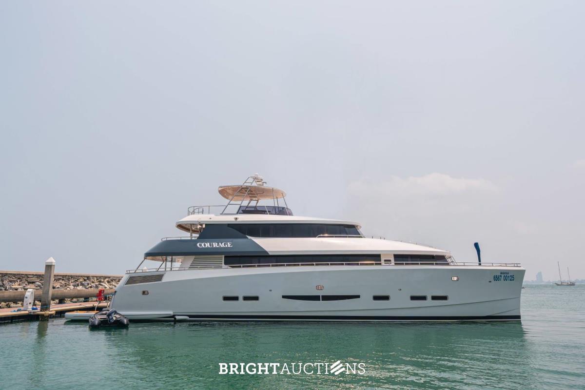 Nazarov 80 Power Catamaran ”Courage”