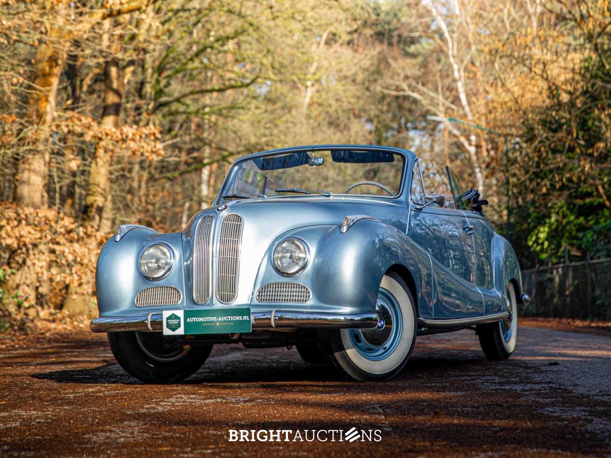 BMW 501-6 Baur 1955 Cabriolet, PM-40-40 Oldtimer