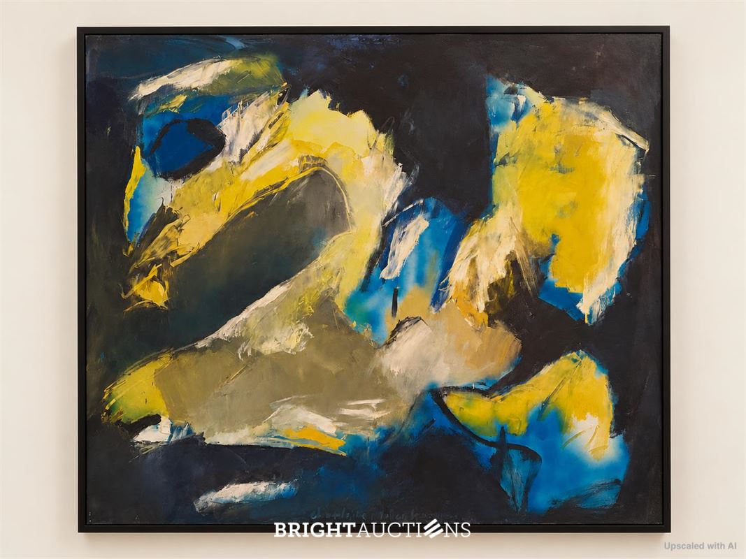 Charlotte Molenkamp – Abstract Oil Painting – 160 × 160 cm