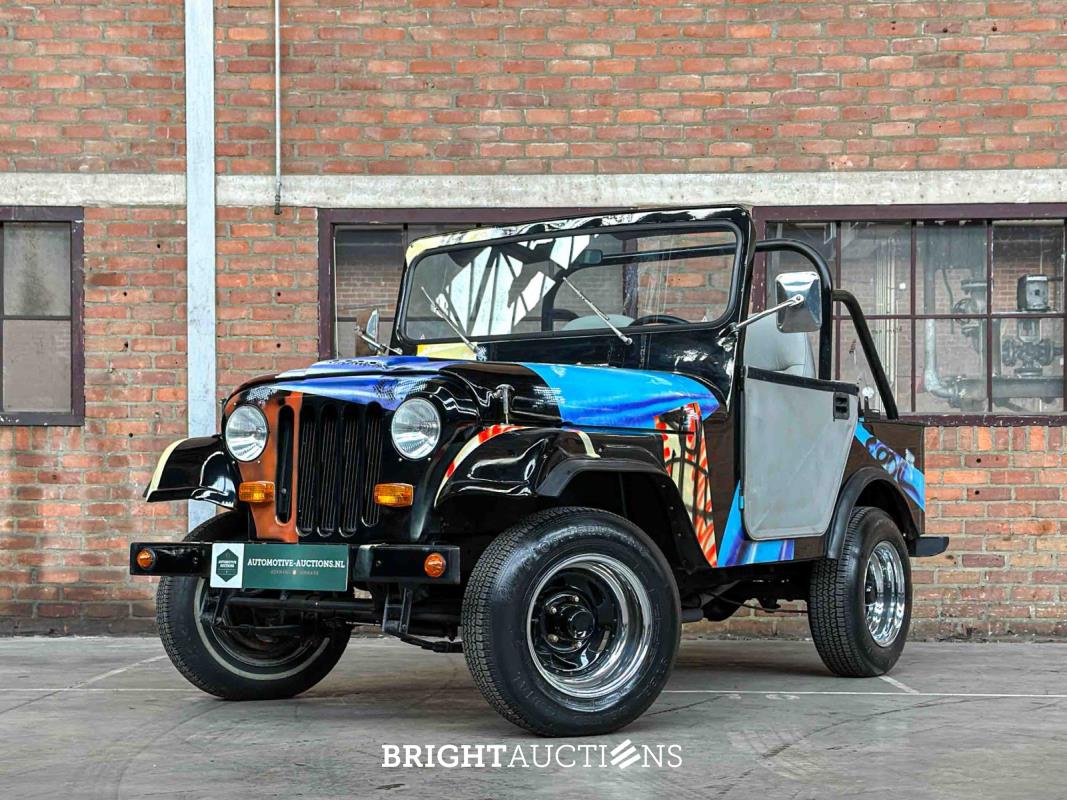 Jeep DJ5 (HERMAN BROOD) Canvas cab. 3.8 DJ Cabriolet 101pk 1976 -ART WORK-