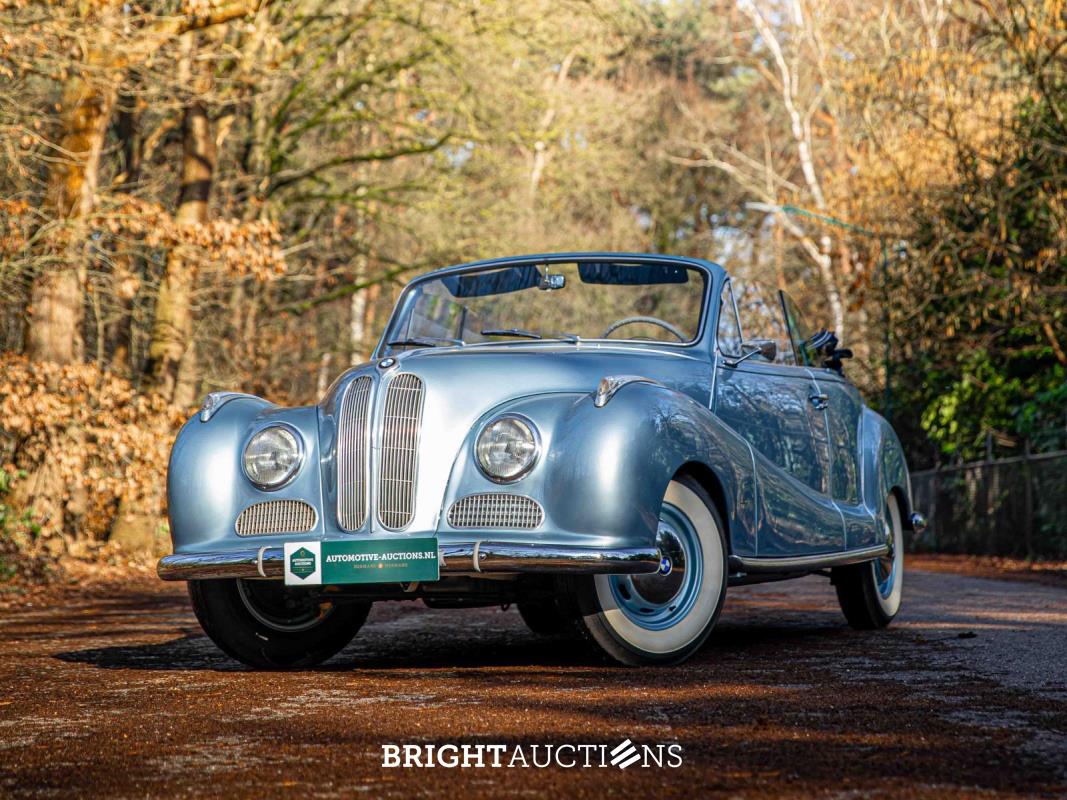 BMW 501-6 Baur 1955 Cabriolet, PM-40-40 Oldtimer