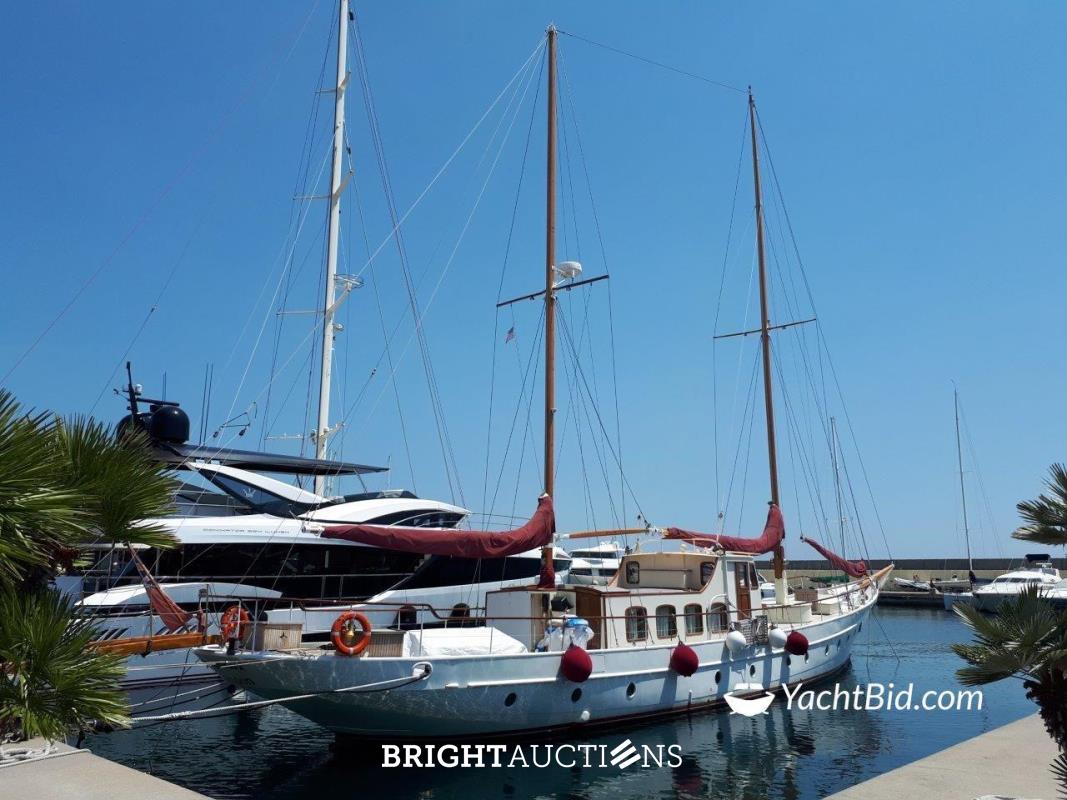 Classic Dutch Motorsailer