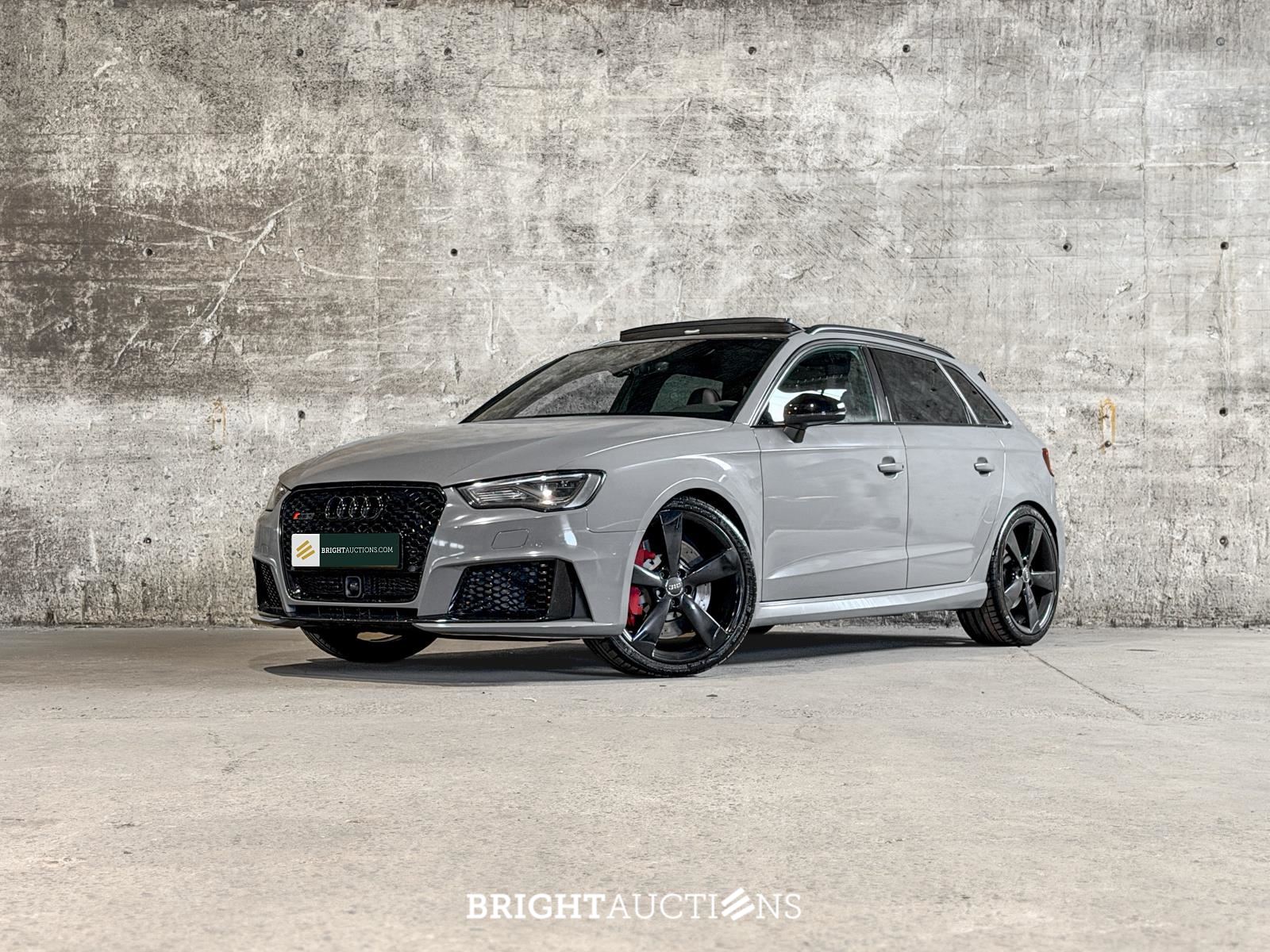 Audi RS3 Sportback 2.5 TFSI Quattro Pro Line Plus 367pk 2015, RG-769-N – kavel bij Bright Auctions, Netherlands