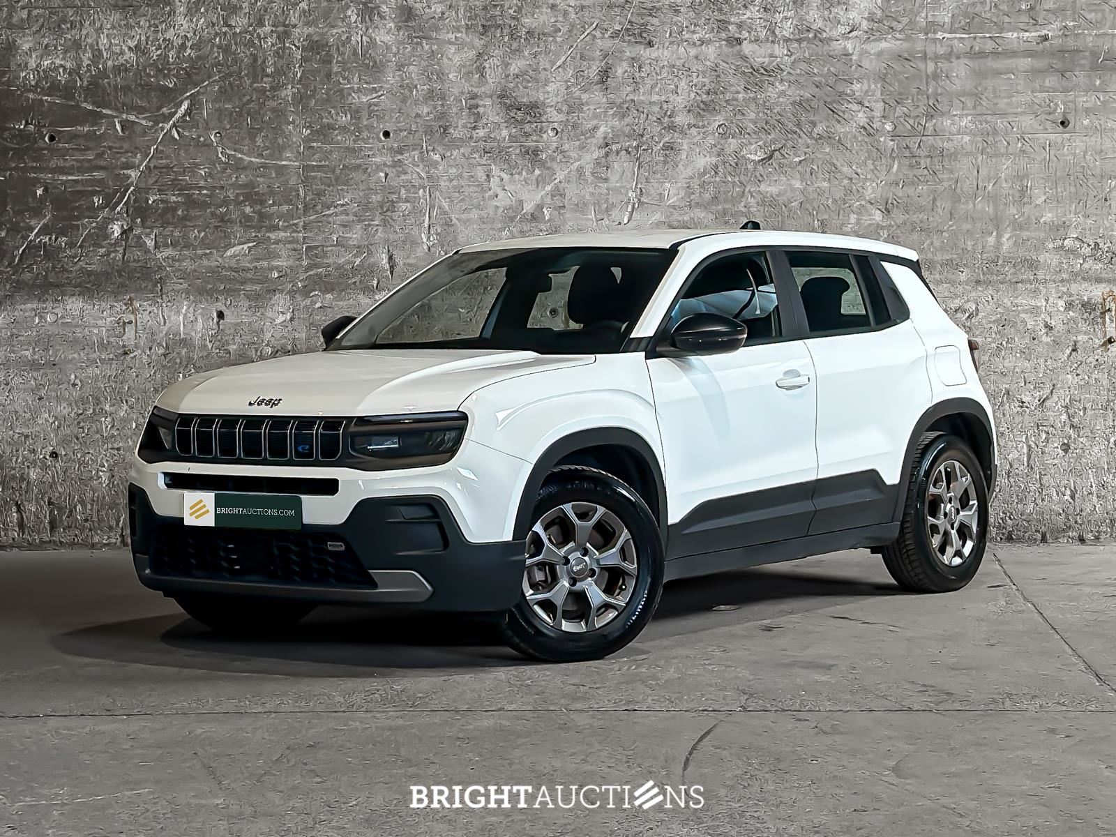 Jeep Avenger Longitude 54kWh 156pk 2023 (Origineel-NL) 45.441 KM, X-418-NN – kavel bij Bright Auctions, Netherlands