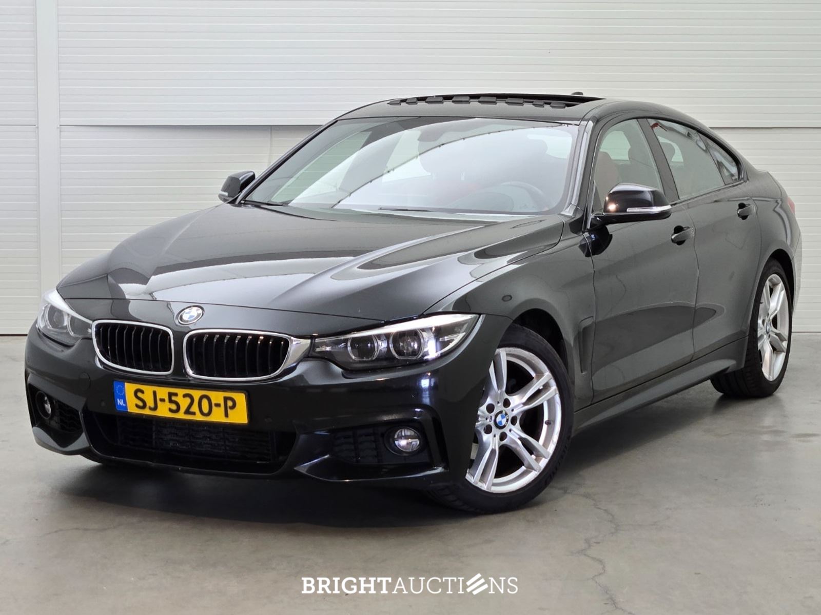 BMW 418i 4-serie Gran Coupé High Executive 136pk 2018 (Origineel-NL) 4-Serie, SJ-520-P – kavel bij Bright Auctions, Netherlands