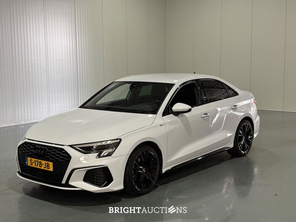Audi A3 Limousine 30 S edition TFSI 110pk 2023 (Origineel-NL), S-178-JB – kavel bij Bright Auctions, Netherlands
