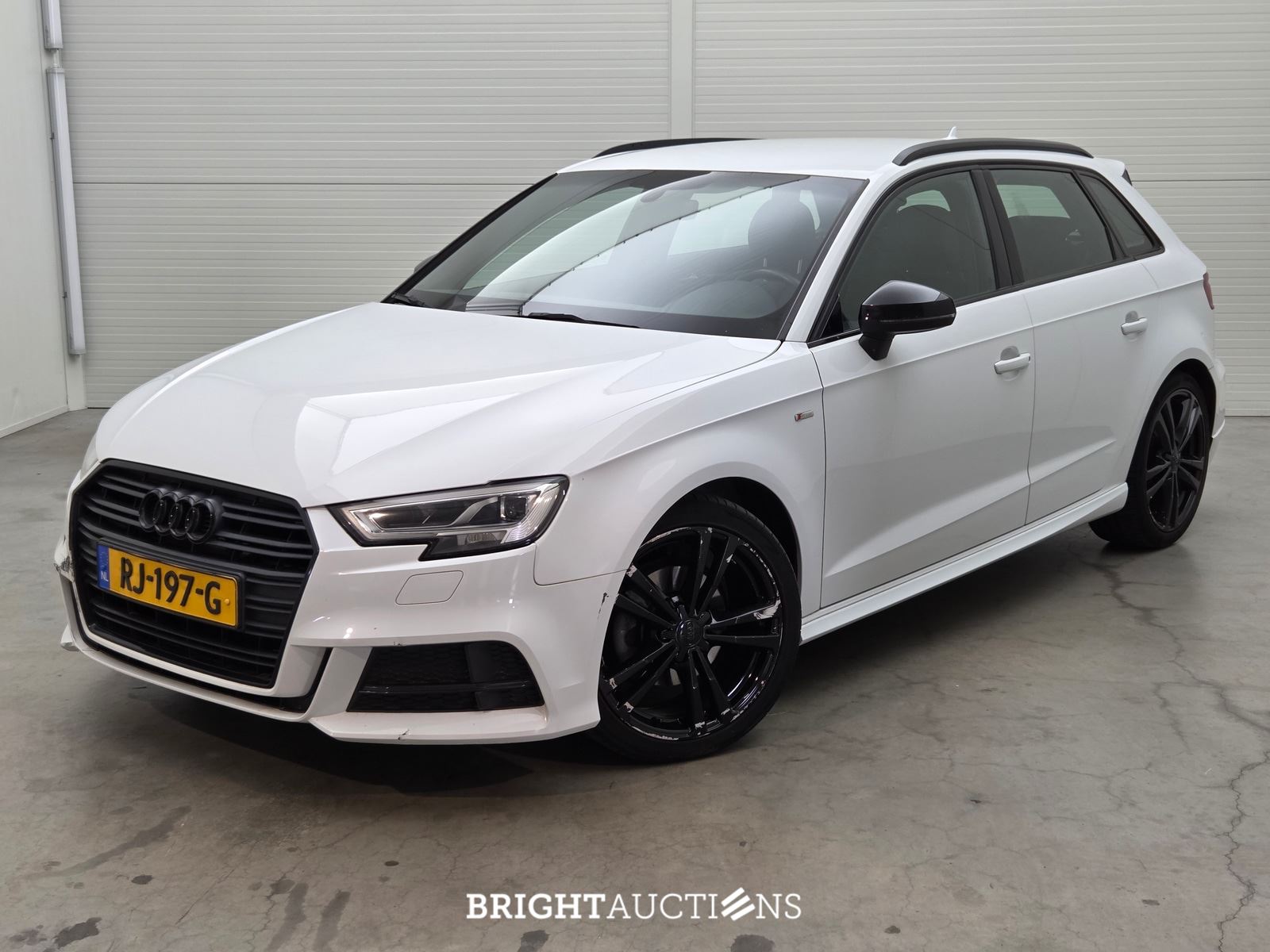 Audi A3 Sportback Sport S-Line Edition 1.0 TFSI 116pk 2018 (Origineel-NL), RJ-197-G – kavel bij Bright Auctions, Netherlands