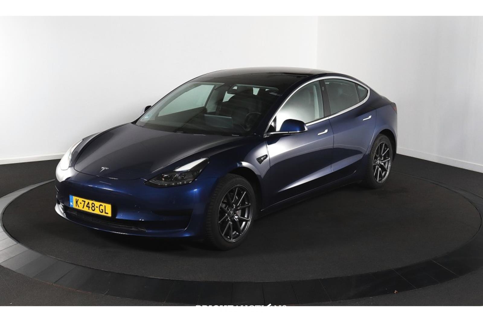 Tesla Model 3 Standard RWD Plus 60 kWh 238pk 2020 (Origineel-NL), K-748-GL