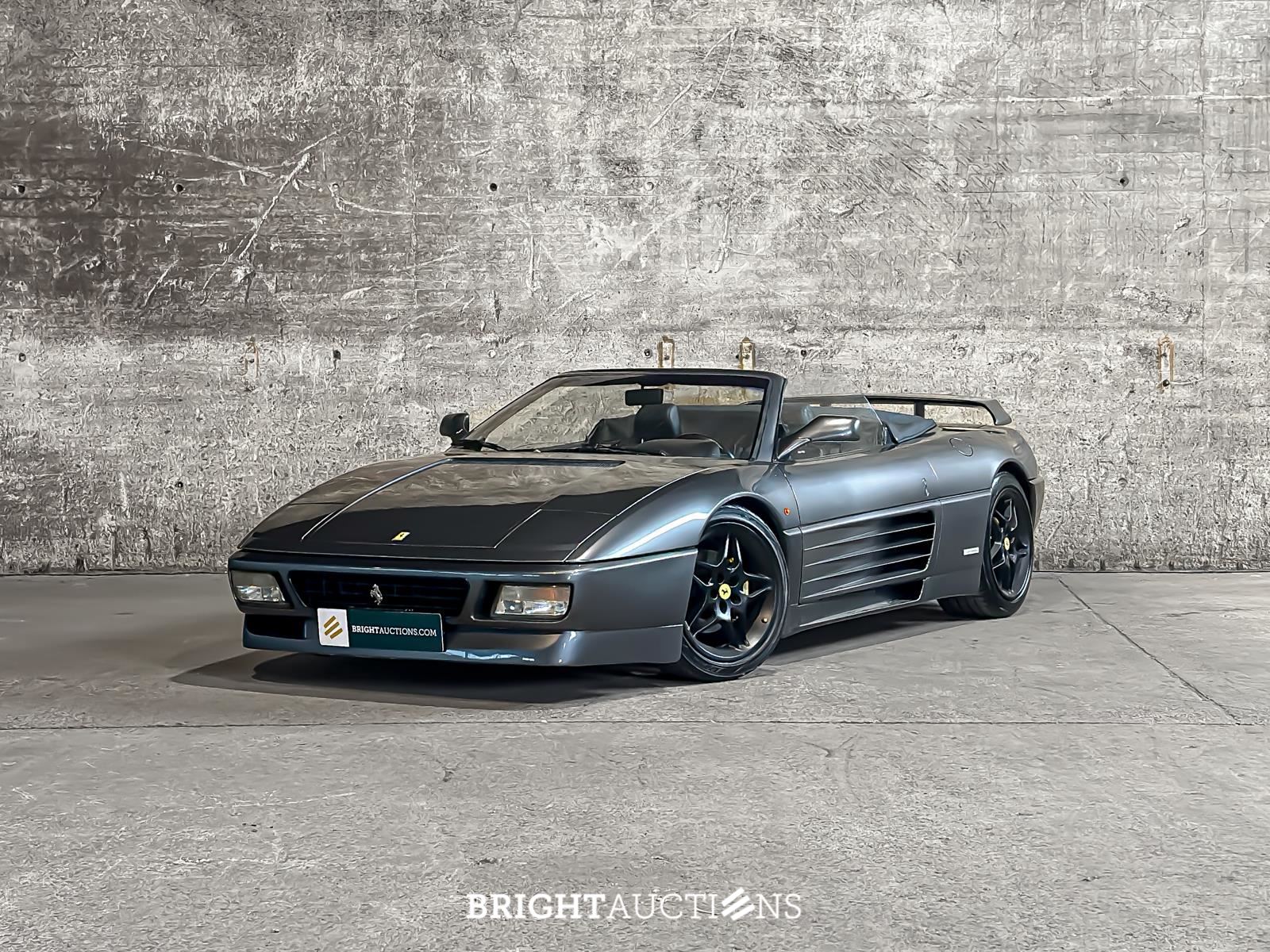 Ferrari 348 spider 3.4 V8 320pk 1993 (32.584 KM) Youngtimer – kavel bij Bright Auctions, Netherlands