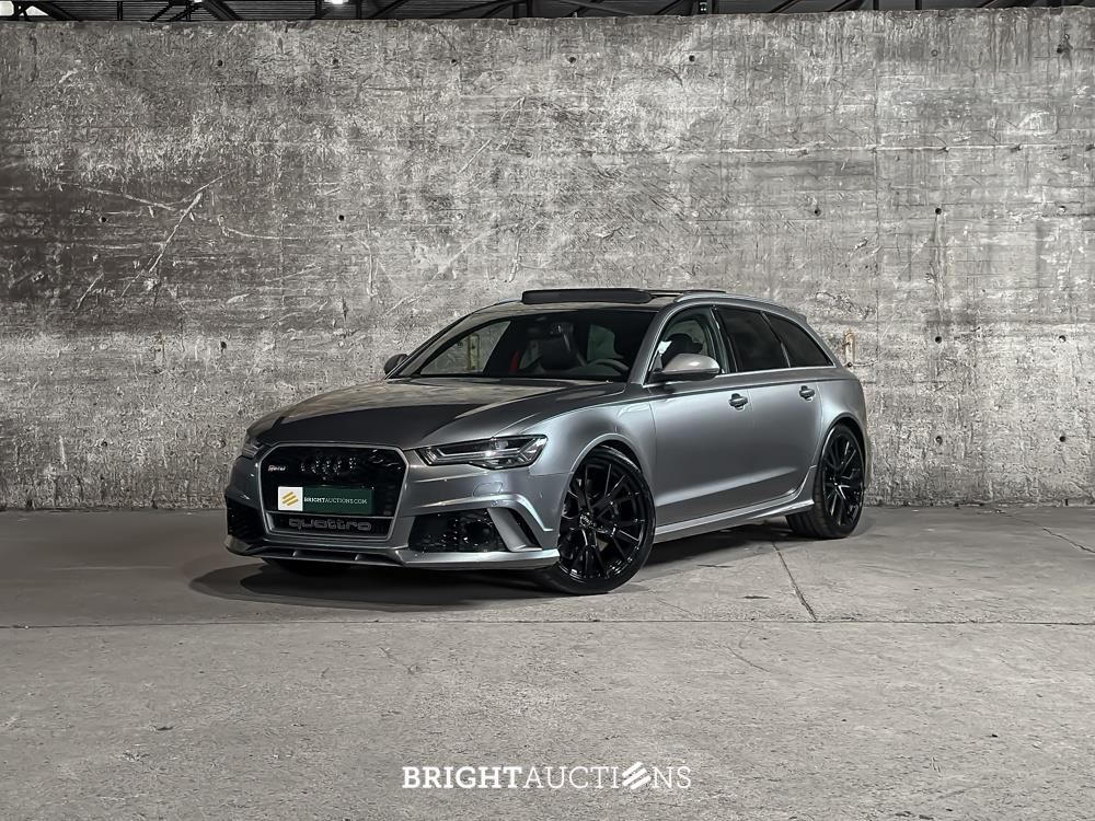 Audi RS6 Avant 4.0 V8 TFSI Quattro Performance Pro Line Plus 700pk 2018, J-475-LP – kavel bij Bright Auctions, Netherlands