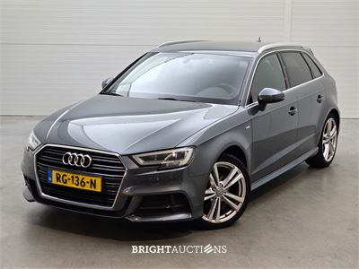 Audi A3 Sportback Sport S-Line Edition 1.0 TFSI 116pk 2017 (Origineel-NL), RG-136-N – kavel bij Bright Auctions