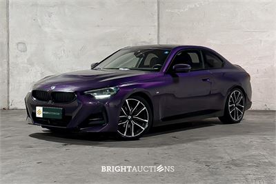 BMW 218i Coupé 156pk 2023 2-serie (Origineel-NL), T-630-JT – kavel bij Bright Auctions