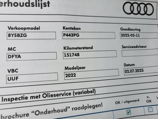 Audi A3 Limousine 35 S edition TFSI 150pk 2022 (Origineel-NL), P-443-PG