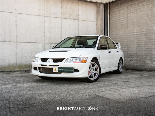 BRIGHT AUCTIONS: Mitsubishi Lancer Evolution VIII MR RS | Origineel | 2e eigenaar |  50.000 KM | 2005