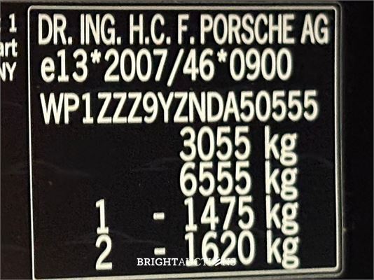 Porsche Cayenne E-Hybrid Platinum Edition 3.0 476pk 2022 (Origineel-NL), P-588-ZV
