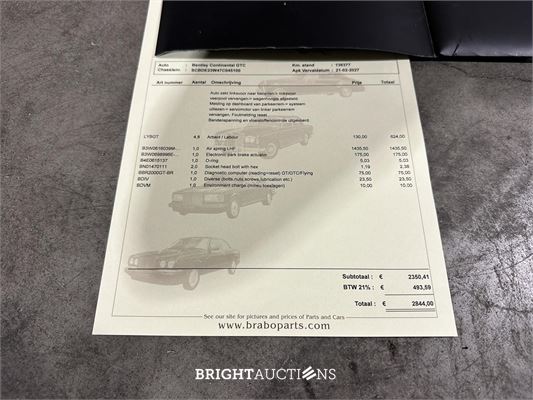 Bentley Continental GTC 6.0 W12 560pk 2012 (Origineel-NL), 47-TT-NB
