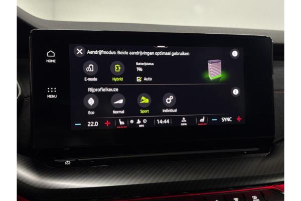 Škoda Octavia Combi RS iV PHEV Business 1.4 TSI 258pk 2021 (Origineel-NL), N-280-KK