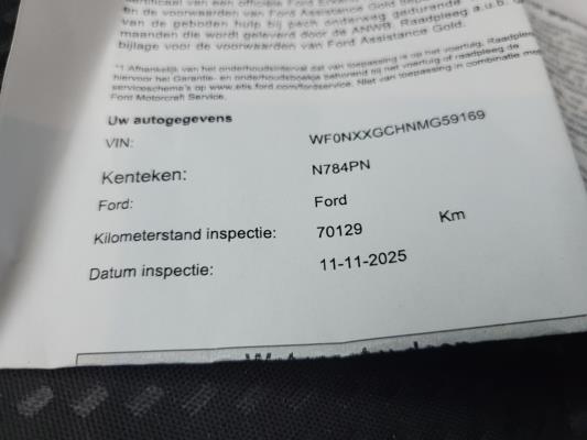 Ford Focus Hybrid ST-Line X Business 1.0 EcoBoost 125pk 2021 (Origineel-NL), N-784-PN