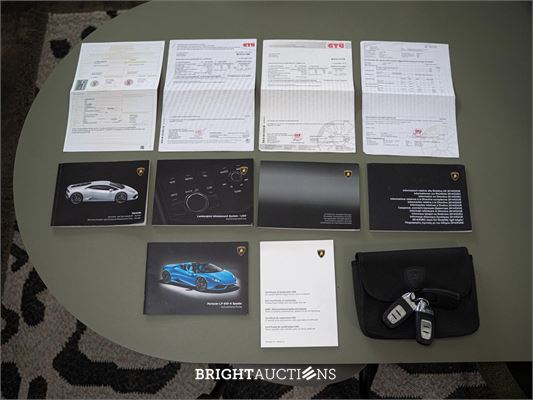 Lamborghini Huracán Spyder LP610-4 5.2 V10 610pk 4WD 2017, KNR-08-N