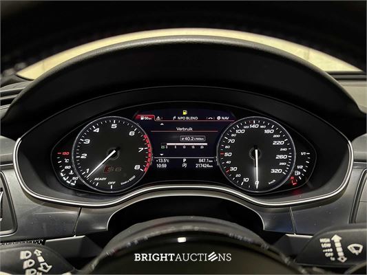 Audi S6 Avant 4.0 TFSI V8 Pro Line+ S-Line 450pk 2016, NZ-381-R