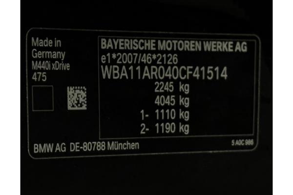 BMW M440i High Executive xDrive 374pk 2020 (Origineel-NL) 4-serie, J-656-VG