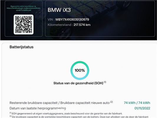 BMW iX3 Executive 80 kWh 2021 (Origineel-NL), N-783-FZ