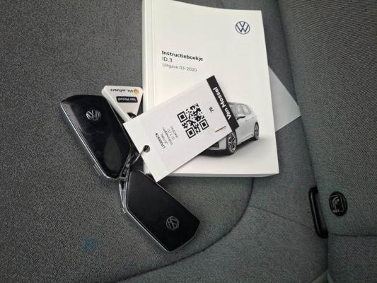 Volkswagen ID.3 First PLUS 58 kWh 204pk 2020 (Origineel-NL), J-519-XL