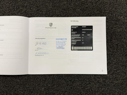 Porsche 911 GT3 992 4.0 510pk Sport-Chrono 2022, X-836-VV