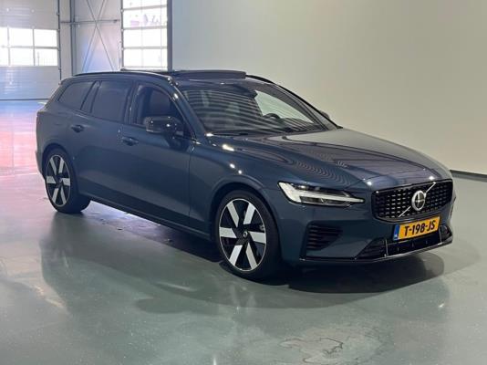 Volvo V60 T6 Plug-in Hybrid Plus Dark 2.0 AWD 398pk 2023 (Origineel-NL), T-198-JS