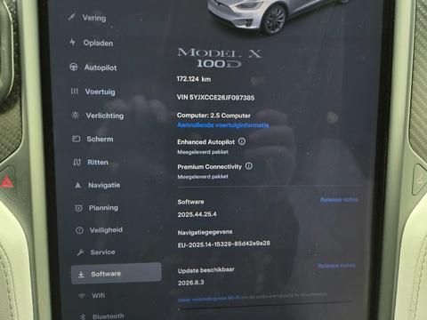 Tesla Model X 7p 418pk 2018 (Origineel-NL), SZ-082-G