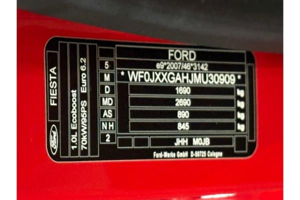 Ford Fiesta Titanium 1.0 EcoBoost 95pk 2021 (Origineel-NL), K-652-SK