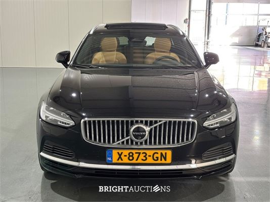 Volvo V90 T6 Plug-in Hybrid Ultimate Bright 2.0 AWD 398pk 2023 (Origineel-NL), X-873-GN