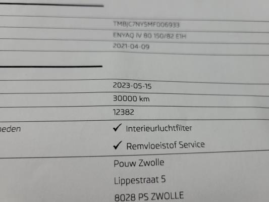 Škoda Enyaq iV 80 First Edition 204pk 2021, P-621-BT