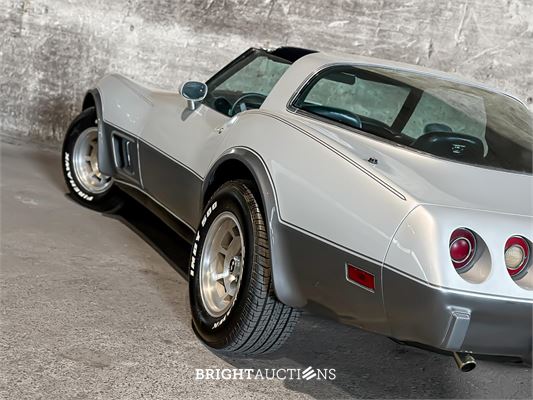 Chevrolet Corvette 5.7 V8 Convertible Two-Tone L-82 ANNIVERSARY EDITION 1 YZ 87 194pk 1978, 15-XXL-9