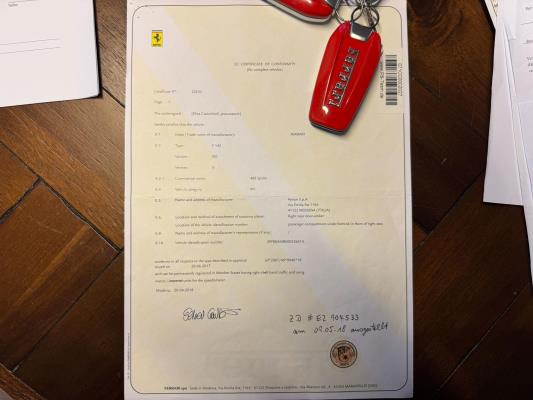 Ferrari 488 Spider HELE 3.9 V8 -Full Carbon- 670pk 2018, GFG-98-P
